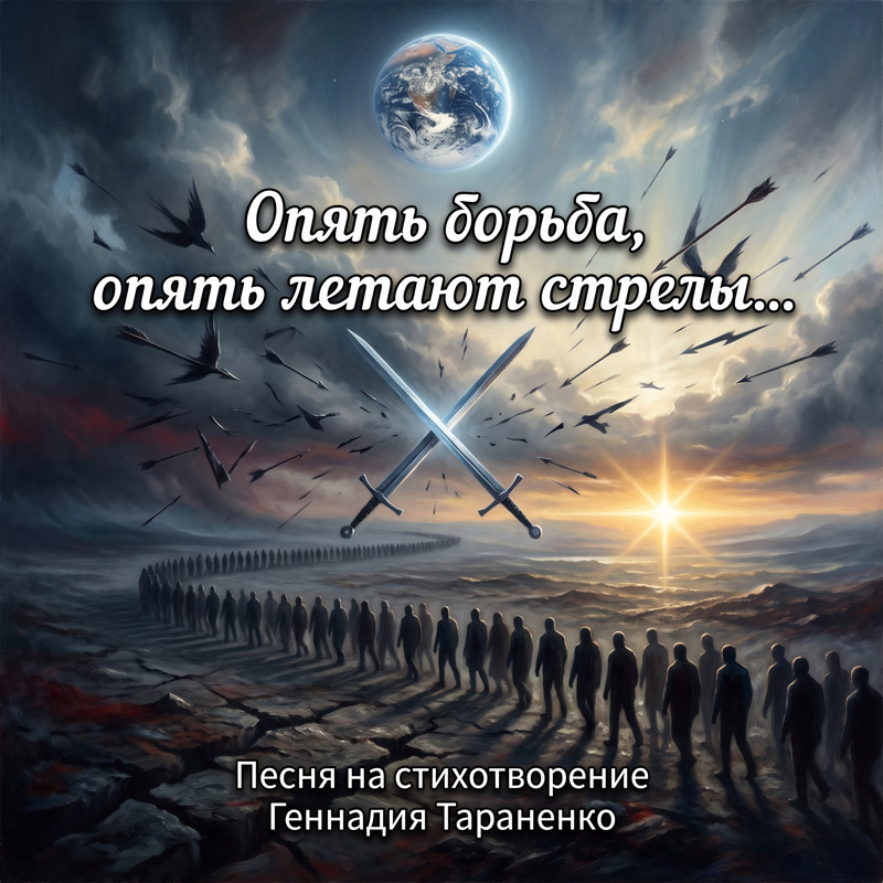 Читать произведение Геннадия Тараненко. Опять борьба, опять летают стрелы... Опять борьба, опять летают стрелы.... Читать произведение