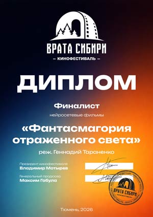 Фантасмагория отраженного света. Финалист кинофестиваля Врата Сибири. Кинофестиваль 2026 год